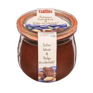 Premium Slivkový lekvár & Belgická horká čokoláda
