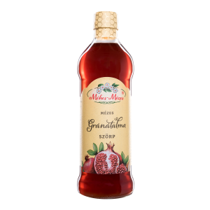 Sirup z granátových jabĺk s medom